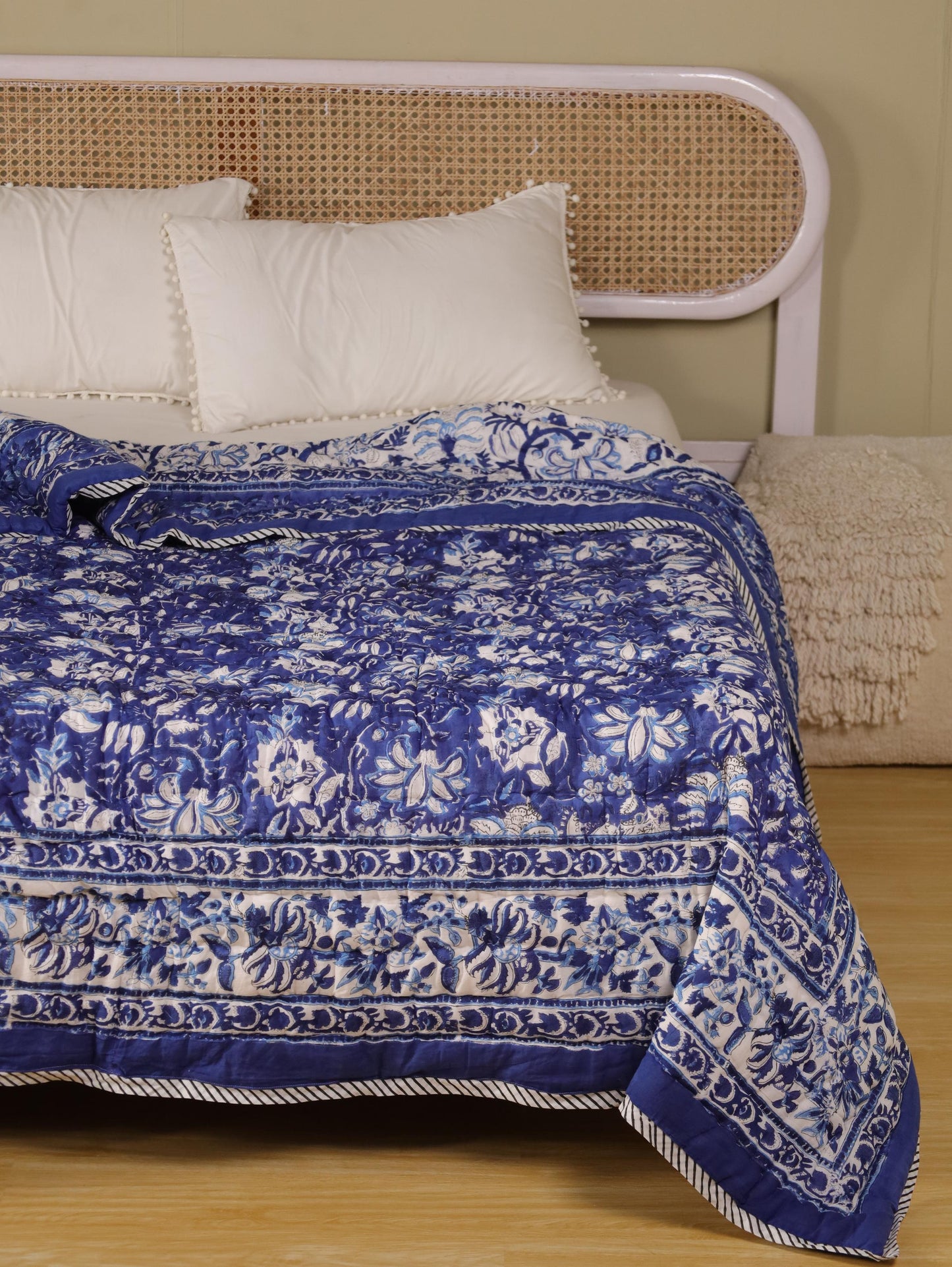 The Midnight Indigo Quilt