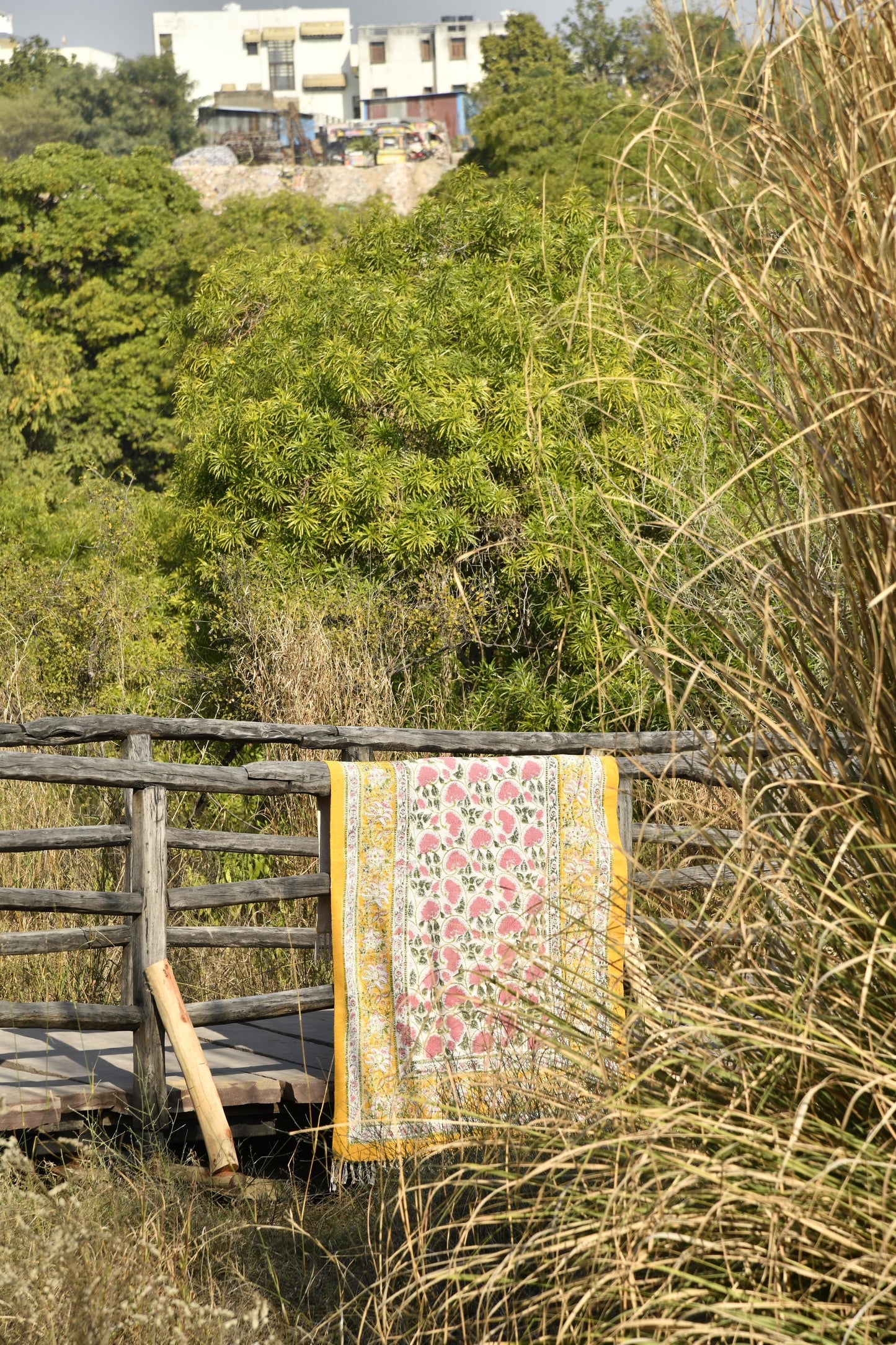 The Summer Courtyard Rug