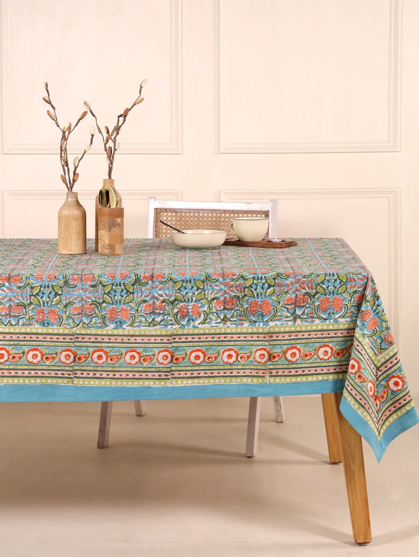 The Turquoise Oasis Table Cloth