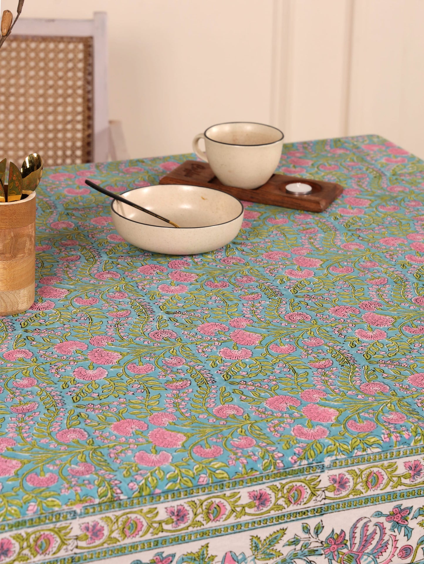 The Jade Blossom Table Cloth