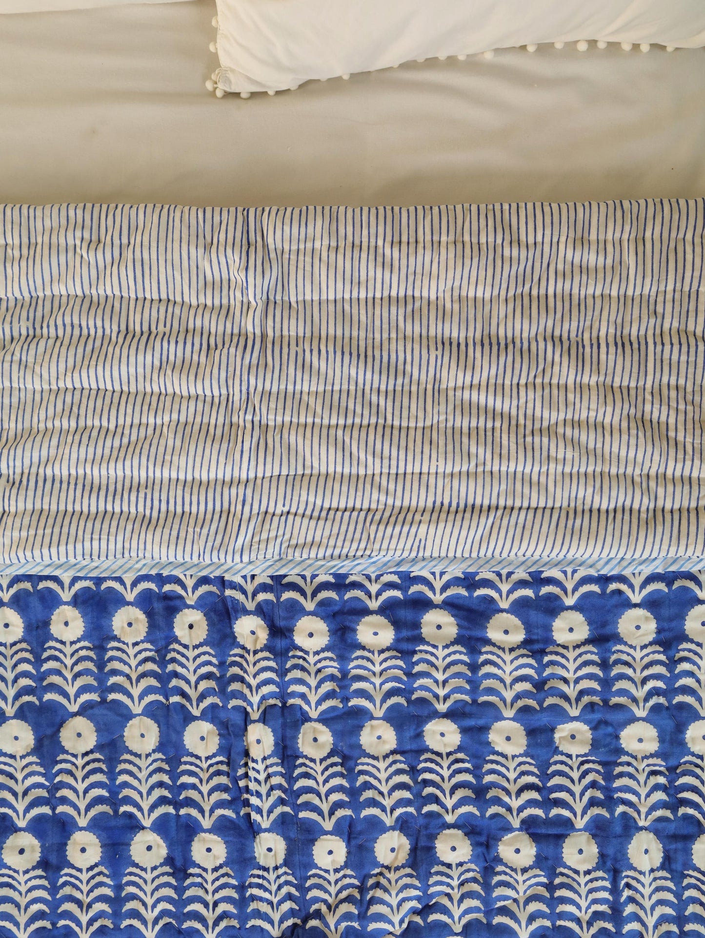 The Cobalt Stripe Quilt