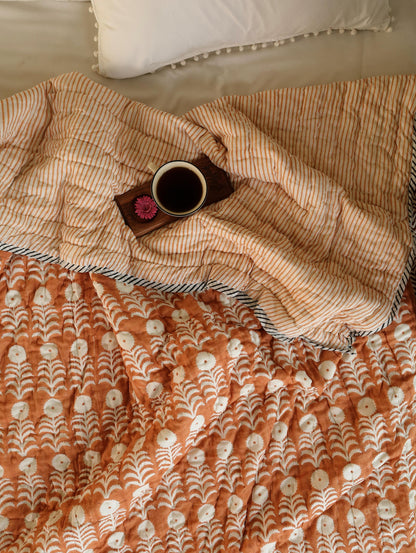 The Spiced Stripe Quilt