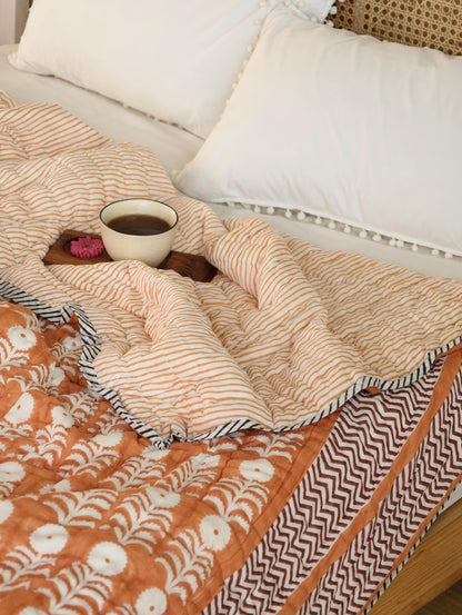 The Spiced Stripe Quilt