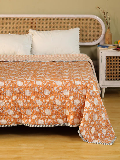 The Terracotta Bloom Quilt