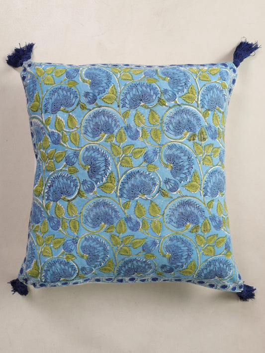 The Serene Bloom Cushion Cover