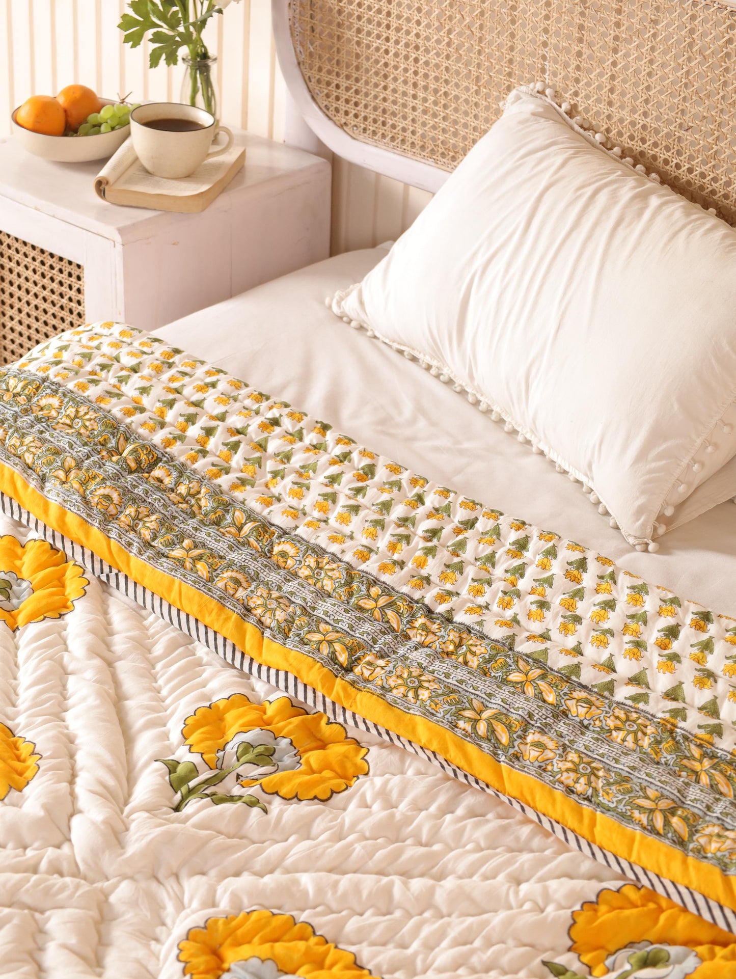 The Amber Marigold Quilt