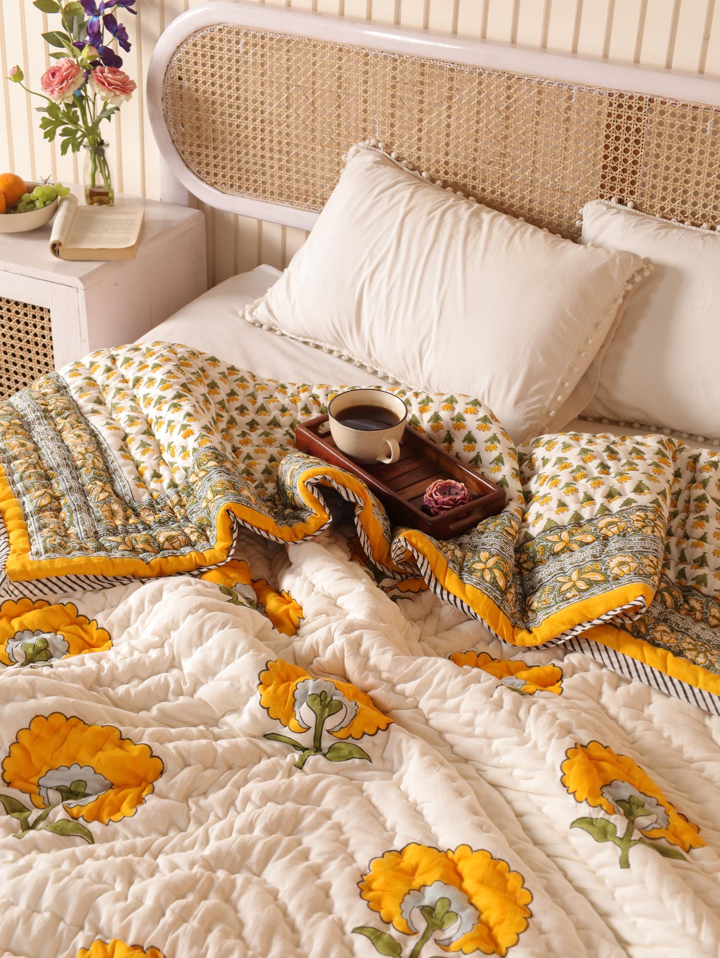 The Amber Marigold Quilt