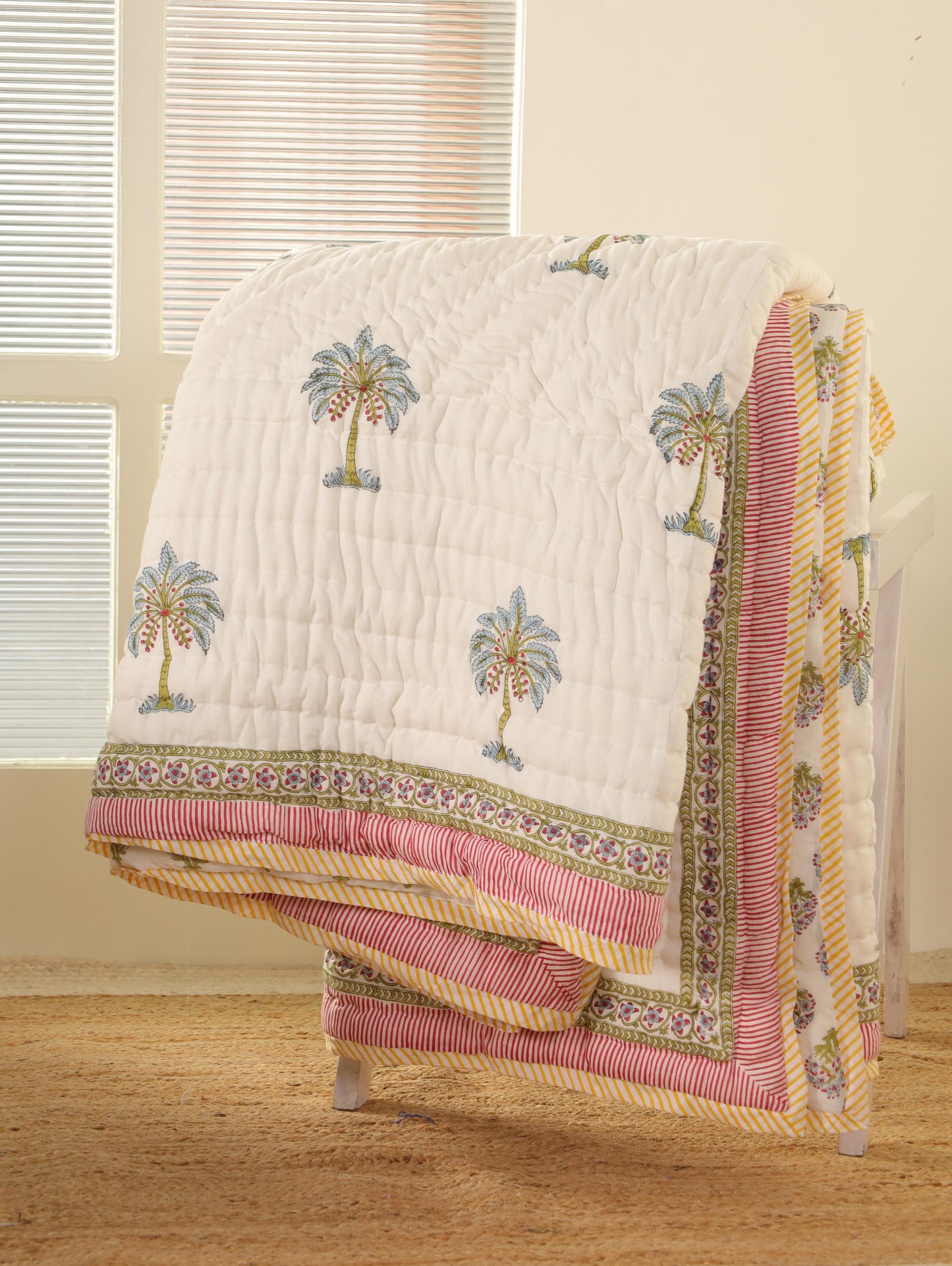 The Palm Oasis Quilt