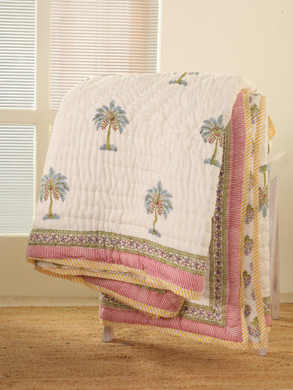The Palm Oasis Quilt