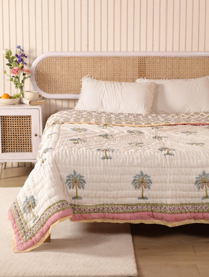 The Palm Oasis Quilt