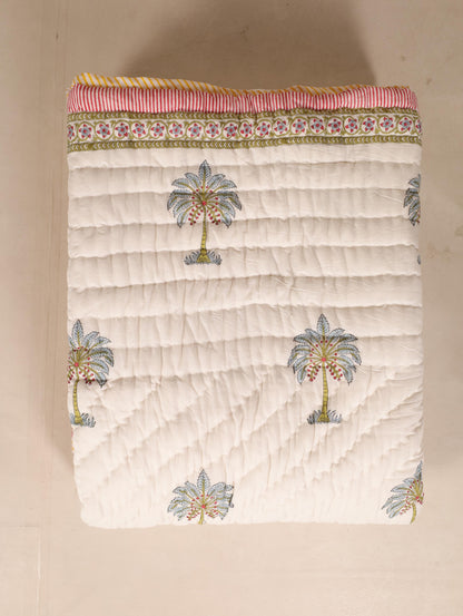 The Palm Oasis Quilt