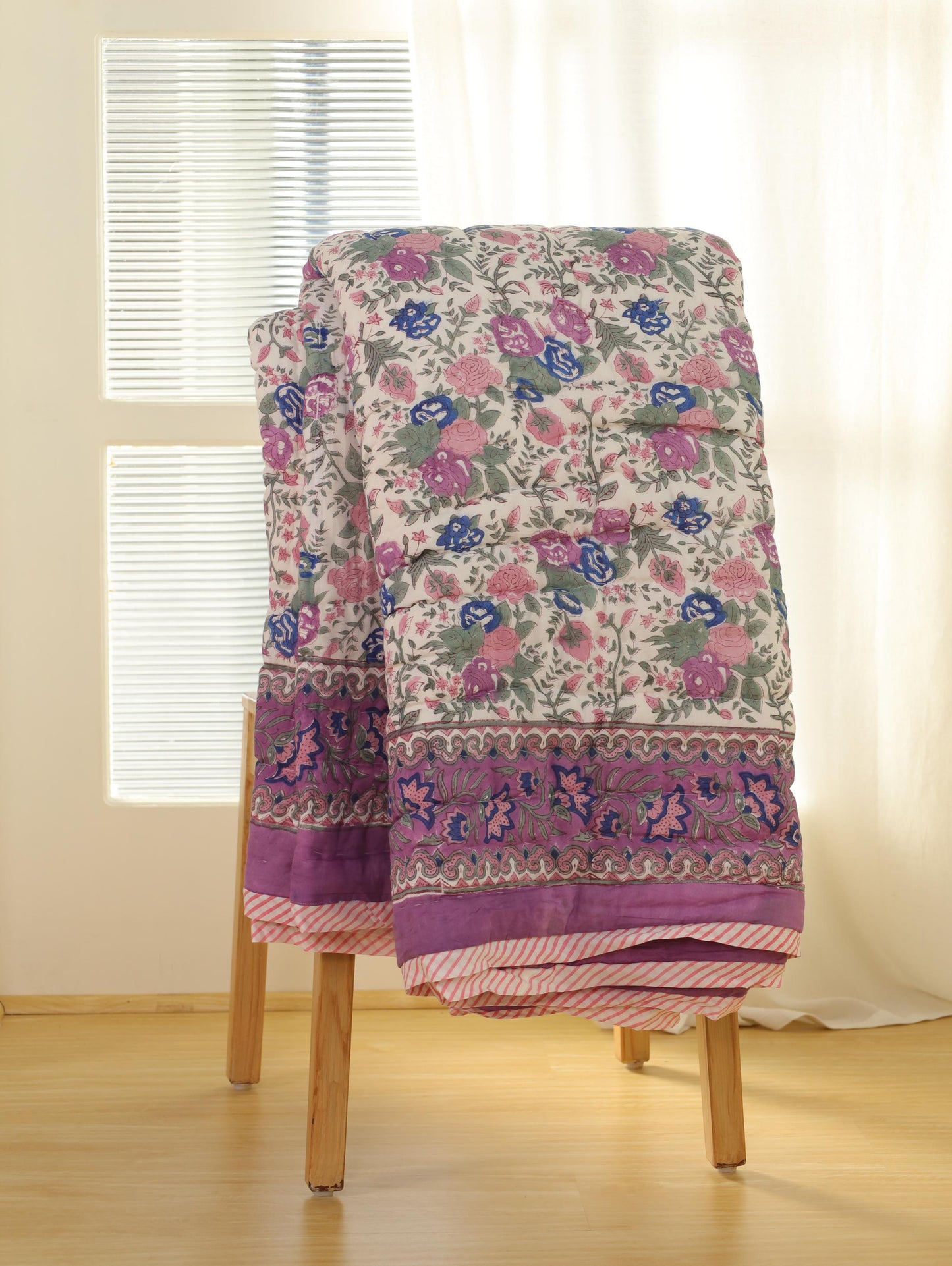 The Magenta Jewel Quilt