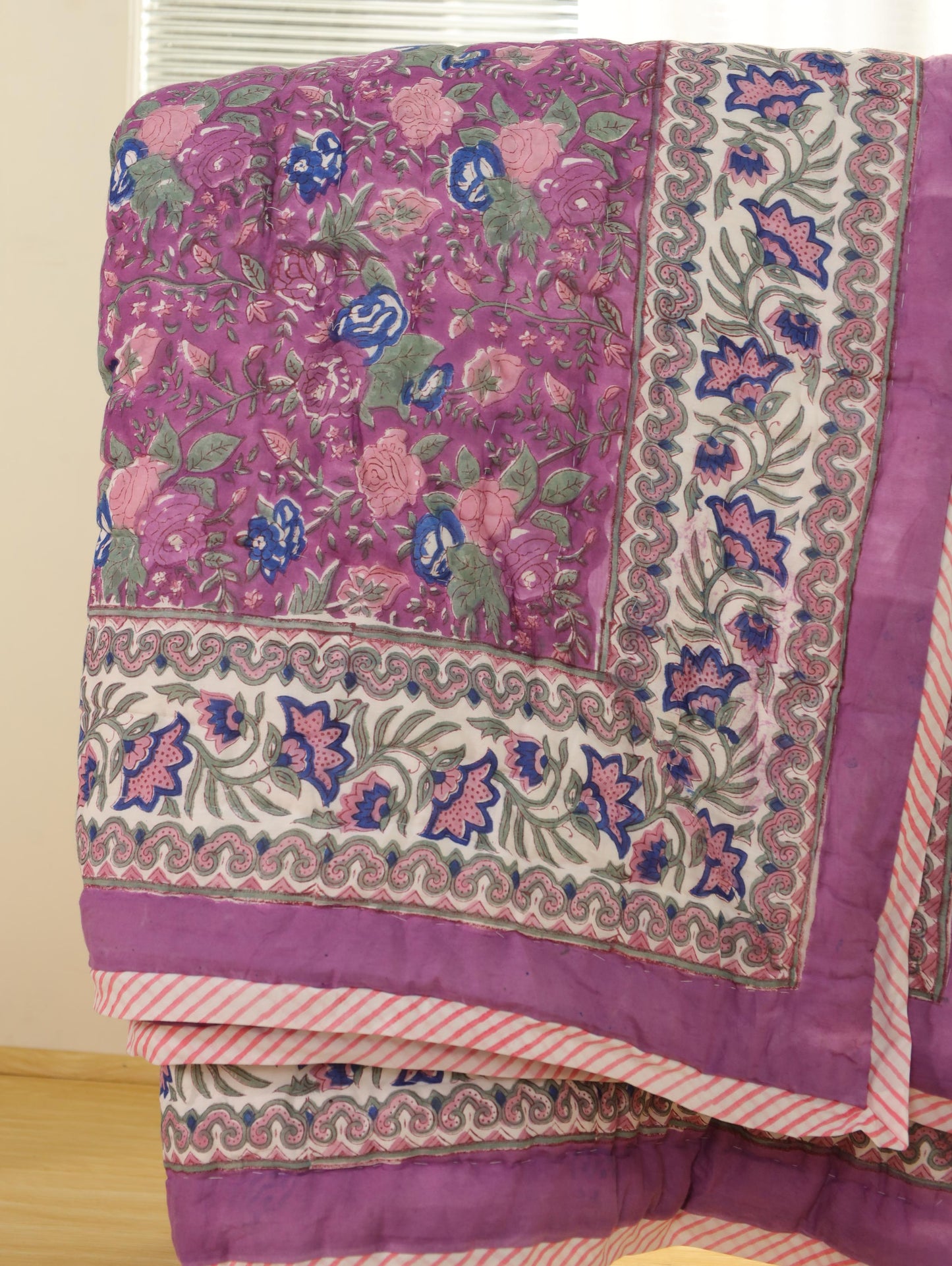 The Magenta Jewel Quilt
