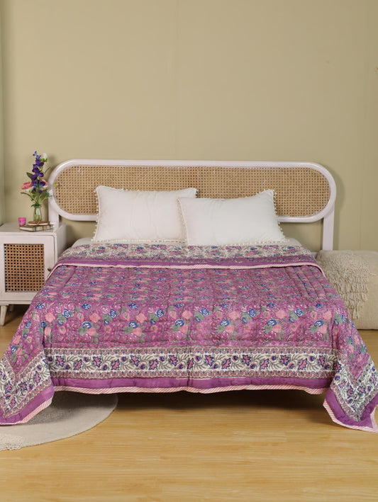 The Magenta Jewel Quilt