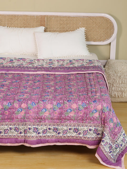 The Magenta Jewel Quilt
