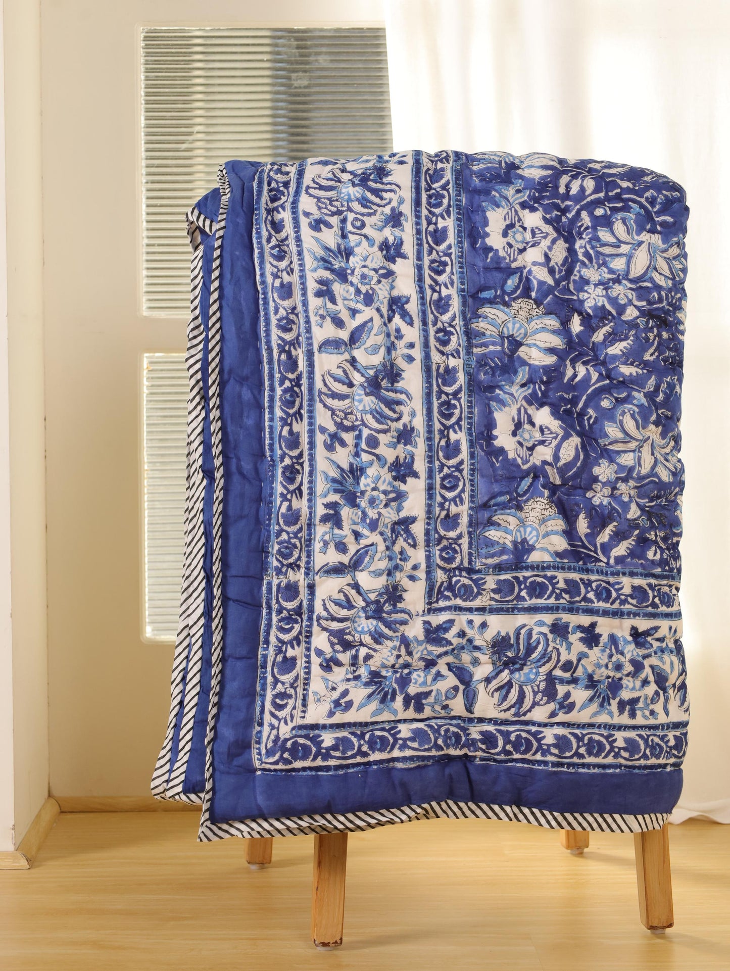 The Midnight Indigo Quilt