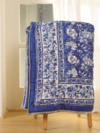 The Midnight Indigo Quilt