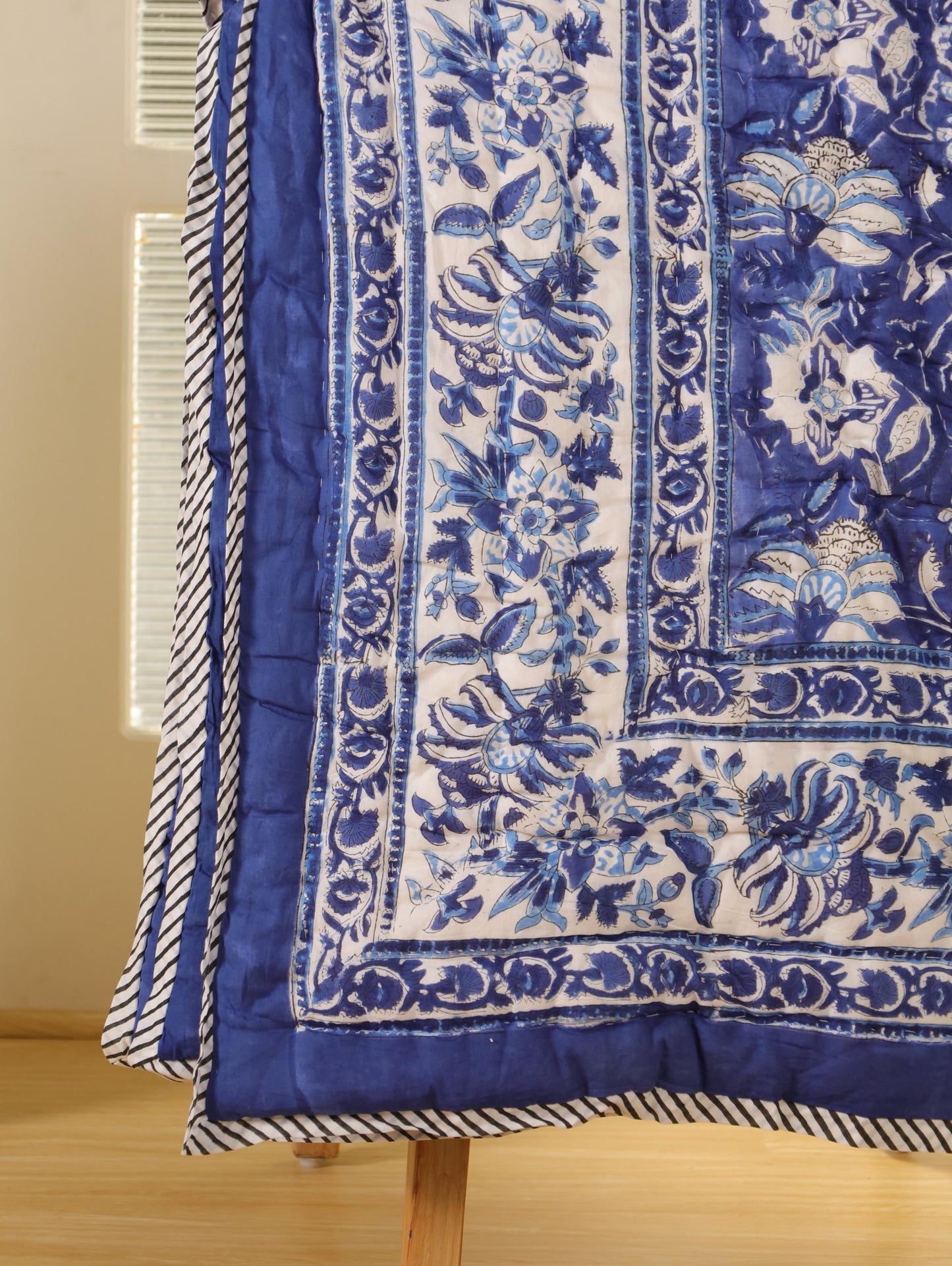 The Midnight Indigo Quilt