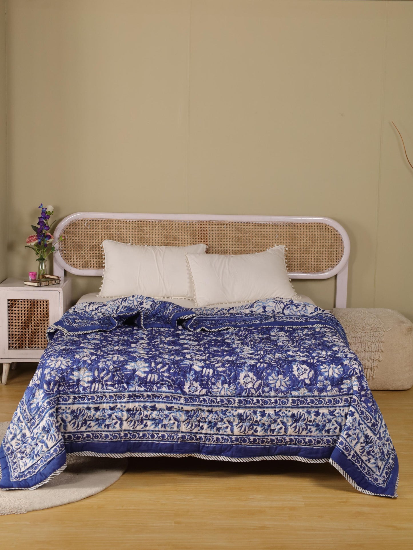 The Midnight Indigo Quilt