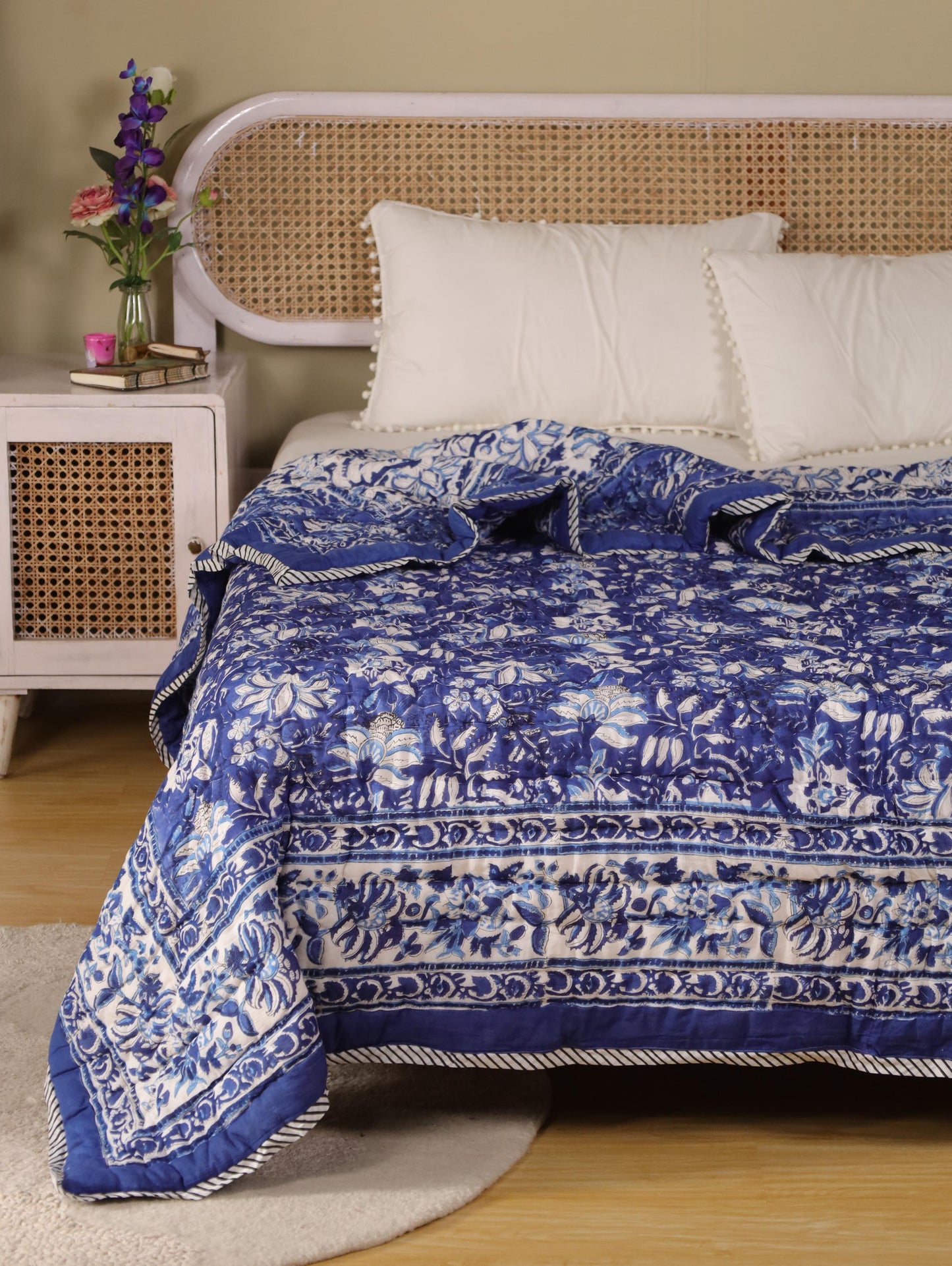 The Midnight Indigo Quilt