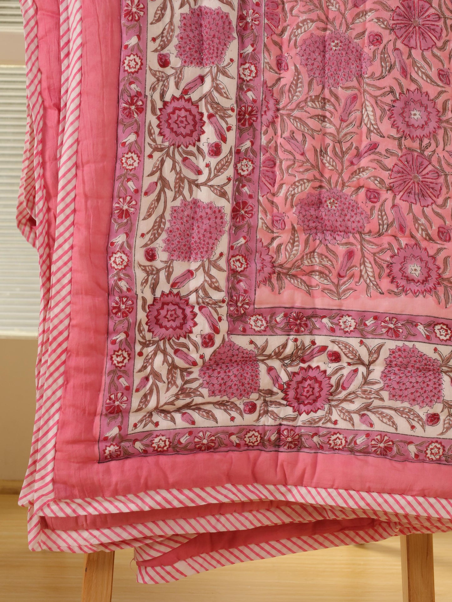 The Jaipur Blush Quilt