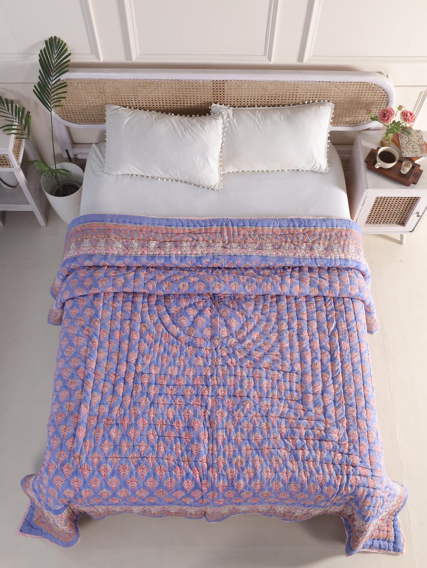 The Twilight Paisley Quilt