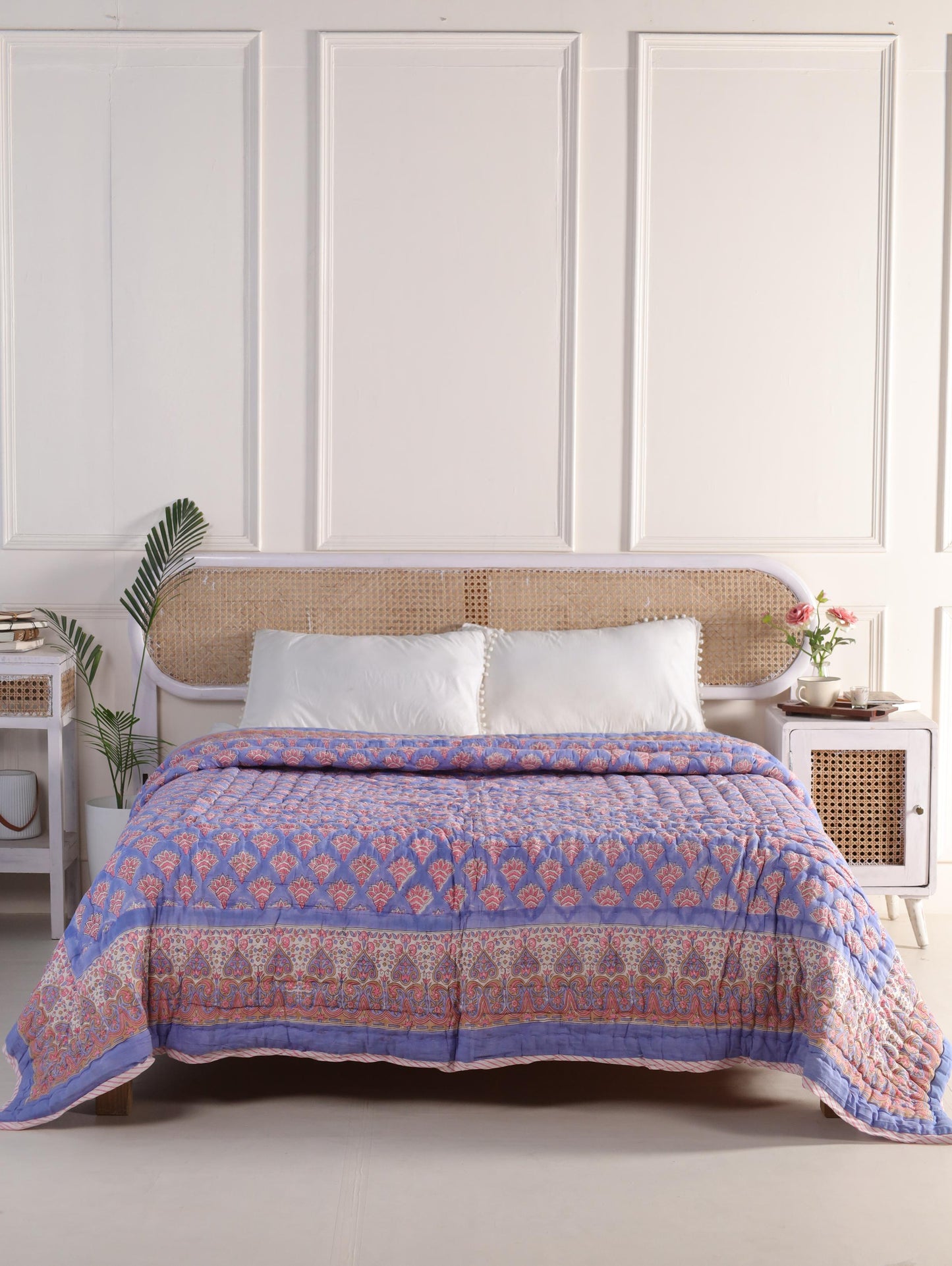 The Twilight Paisley Quilt