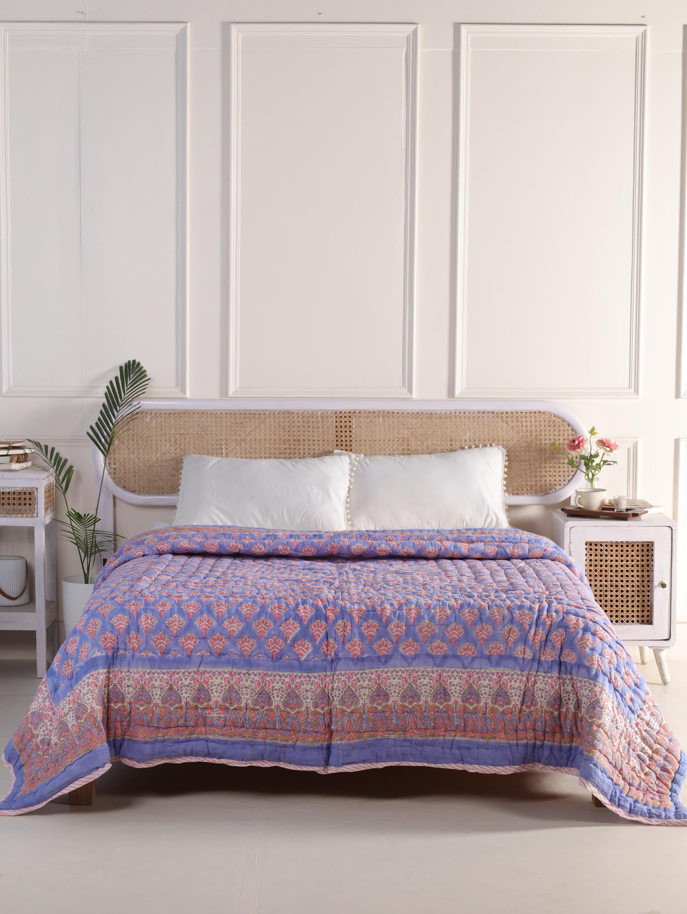 The Twilight Paisley Quilt