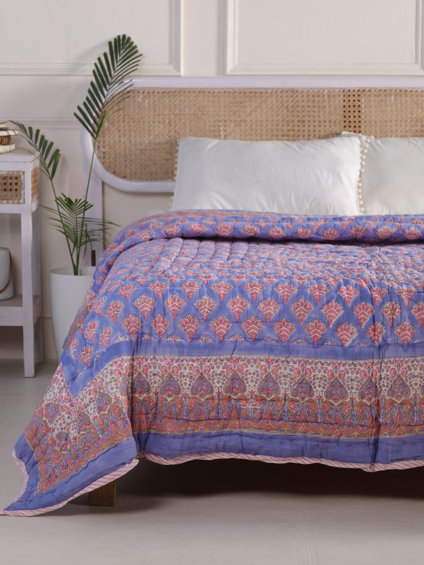 The Twilight Paisley Quilt