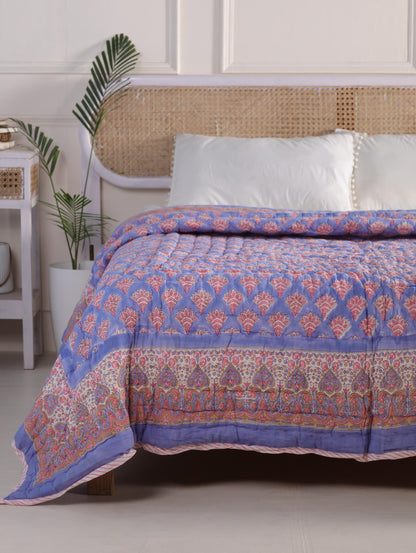 The Twilight Paisley Quilt