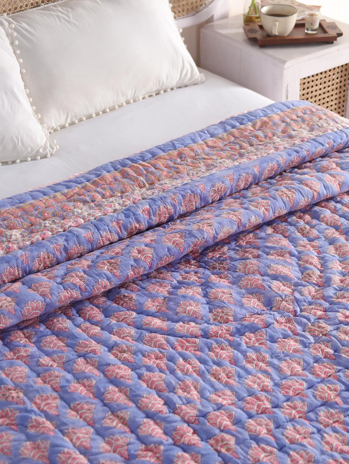 The Twilight Paisley Quilt