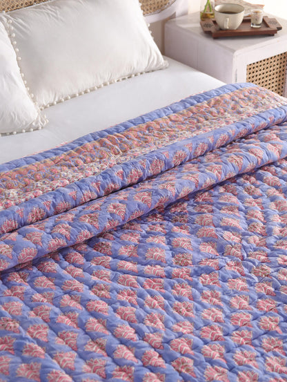 The Twilight Paisley Quilt