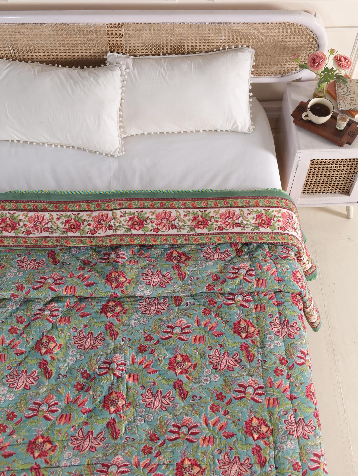 The Emerald Oasis Quilt