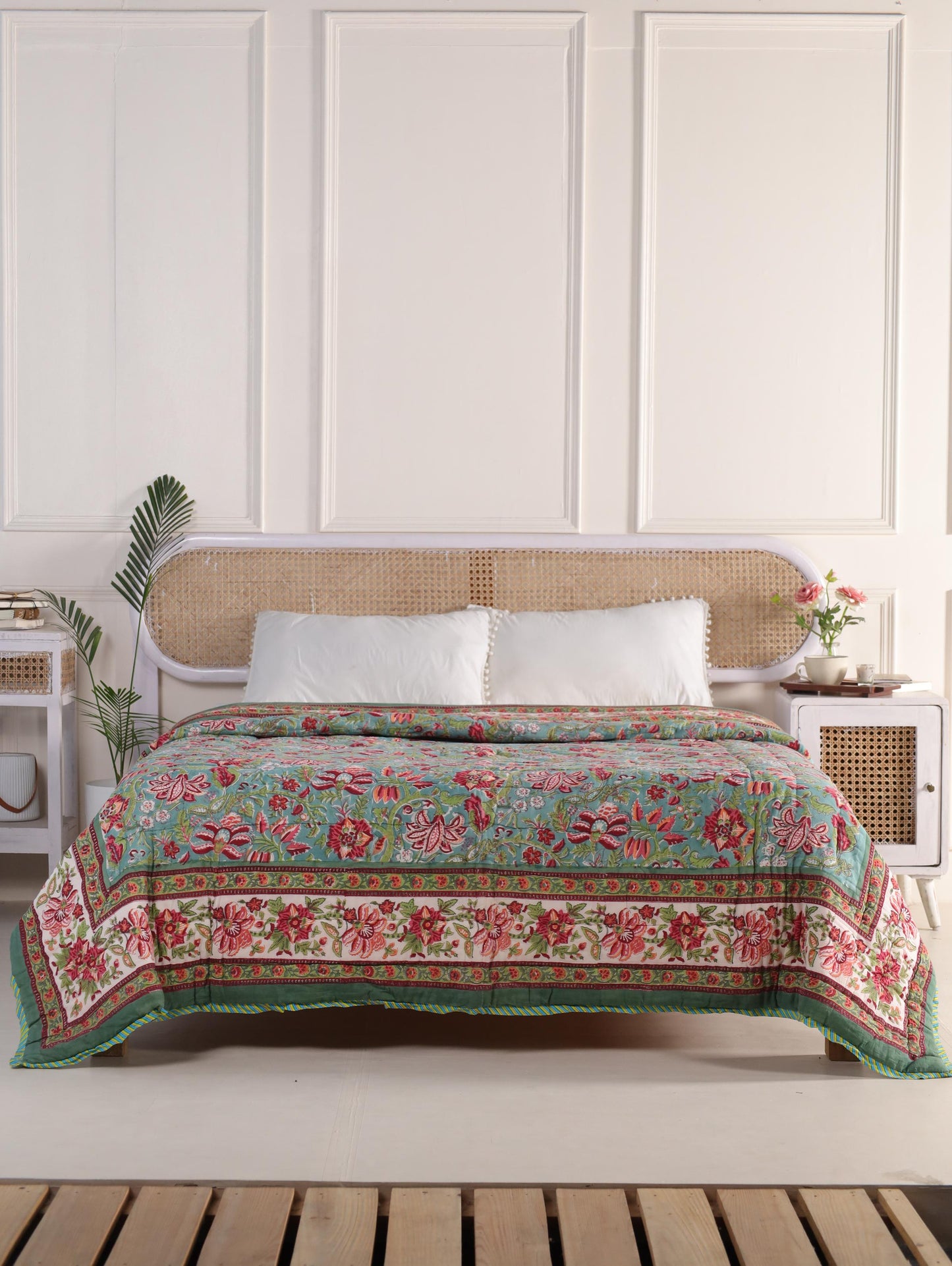 The Emerald Oasis Quilt