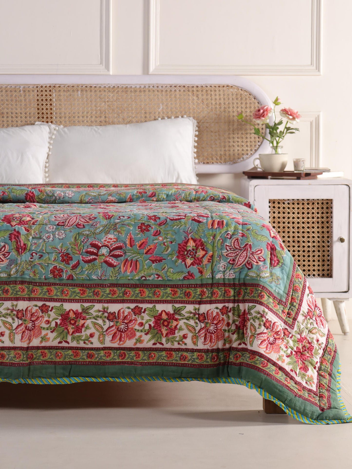 The Emerald Oasis Quilt