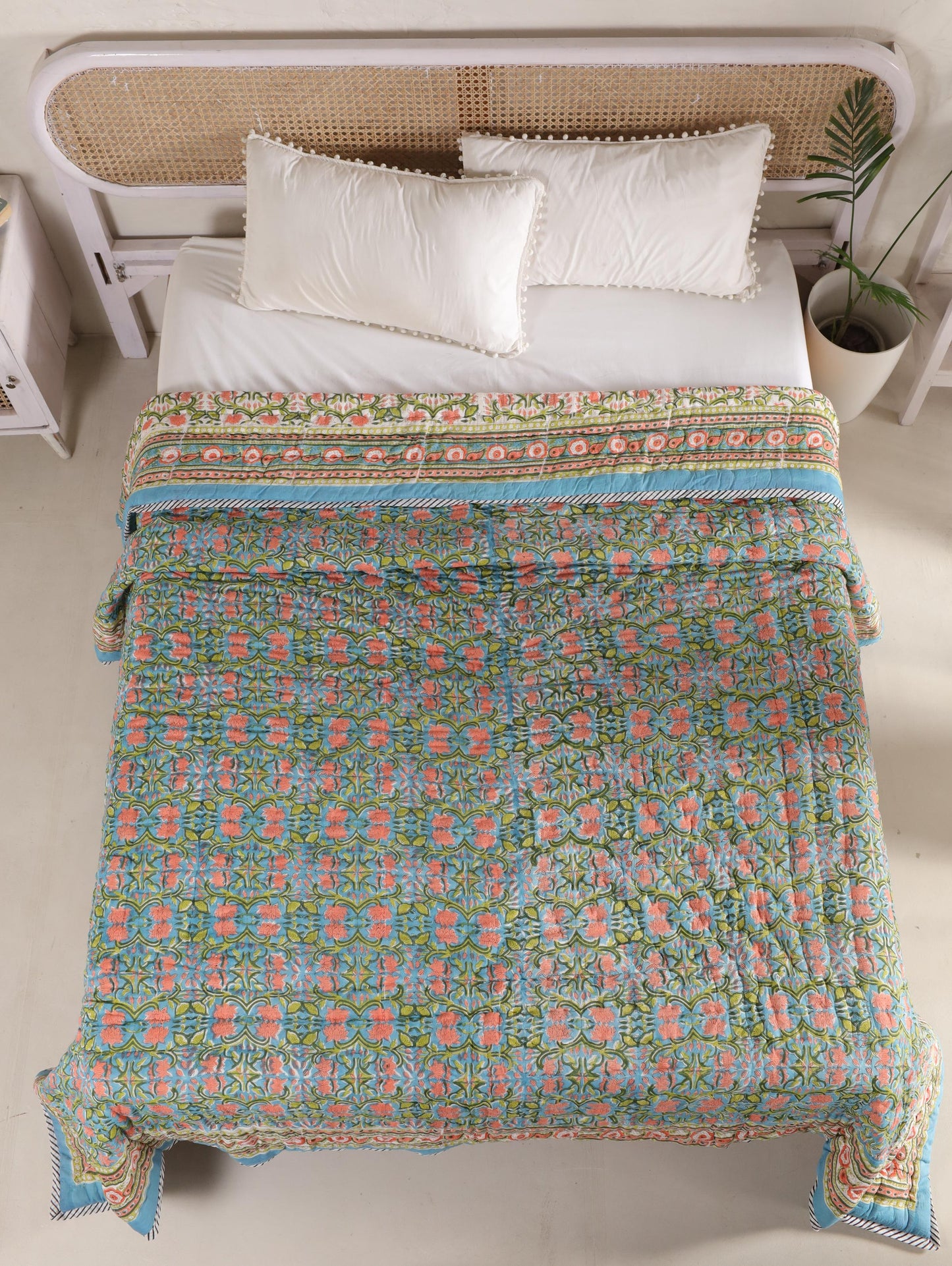 The Turquoise Oasis Quilt
