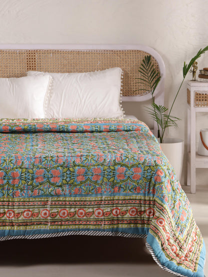 The Turquoise Oasis Quilt