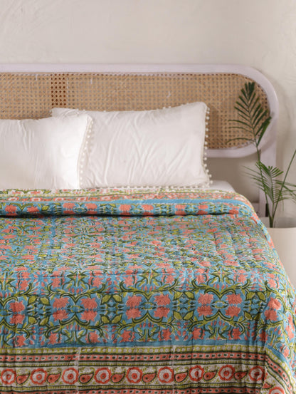 The Turquoise Oasis Quilt