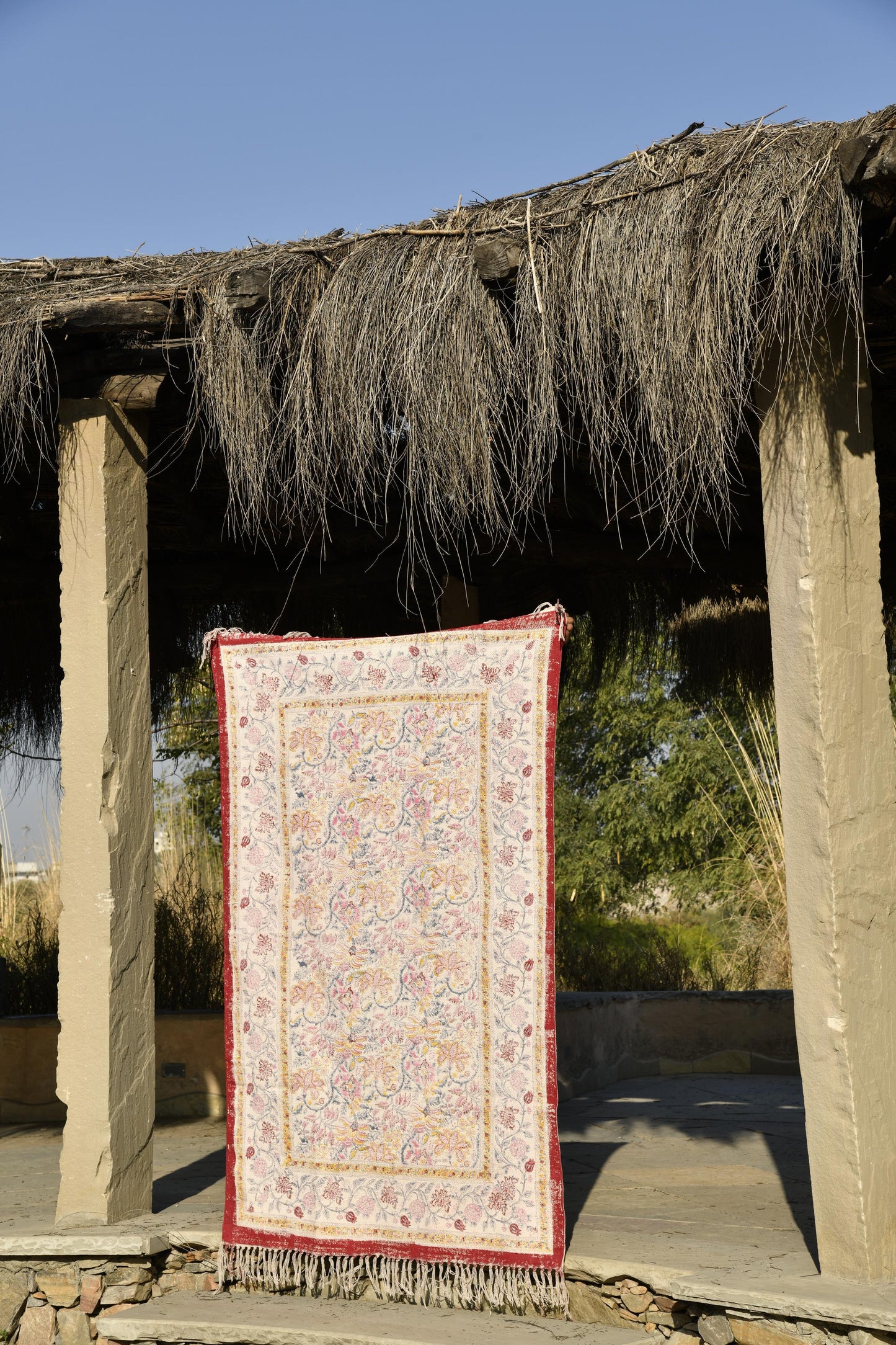 The Crimson Bazaar Rug