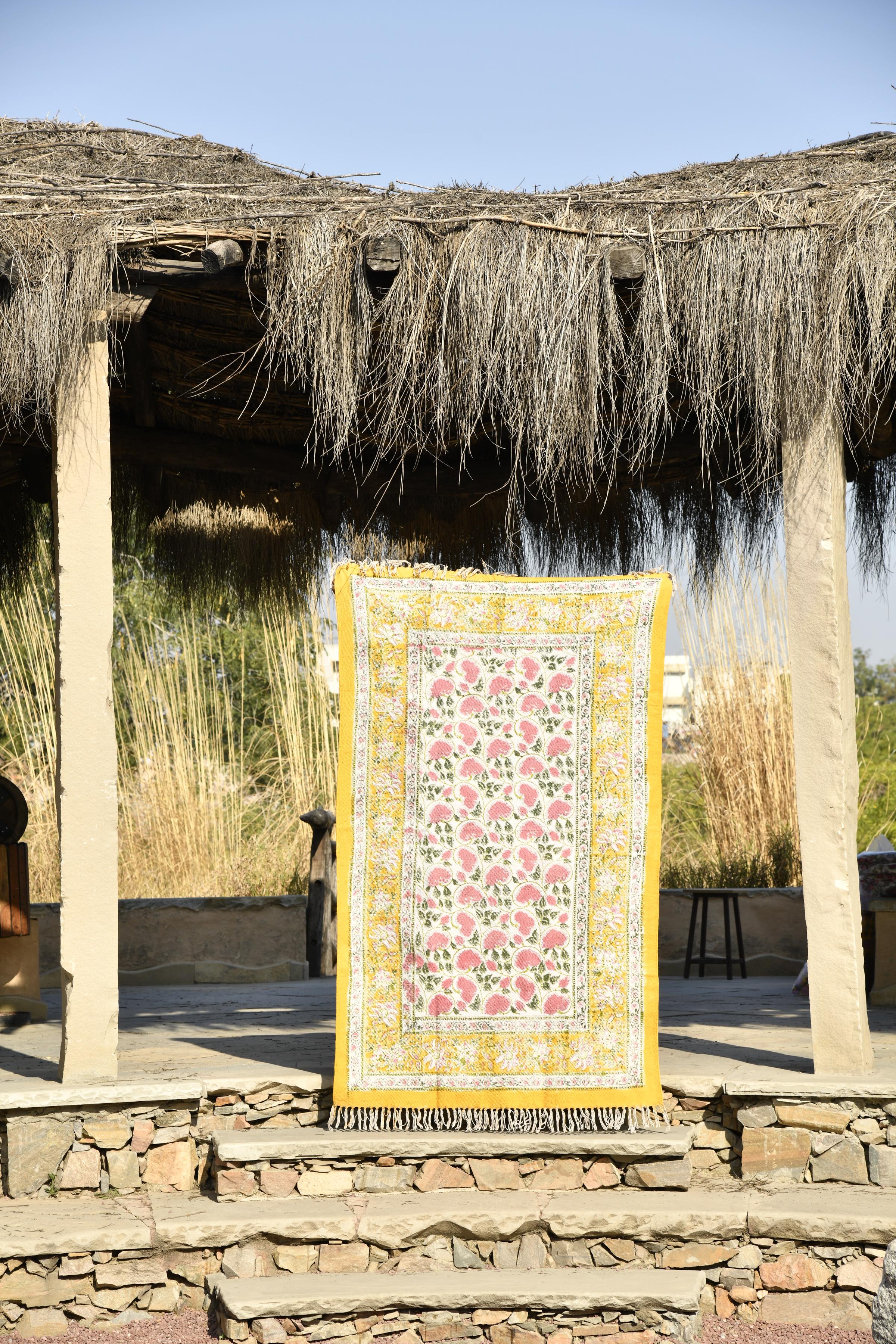 The Summer Courtyard Rug