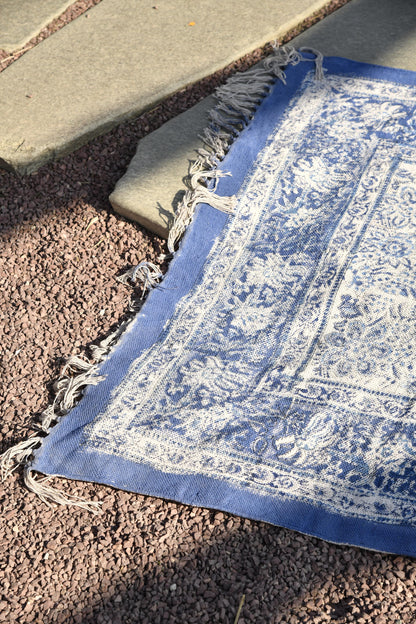 The Indigo Mosaic Rug