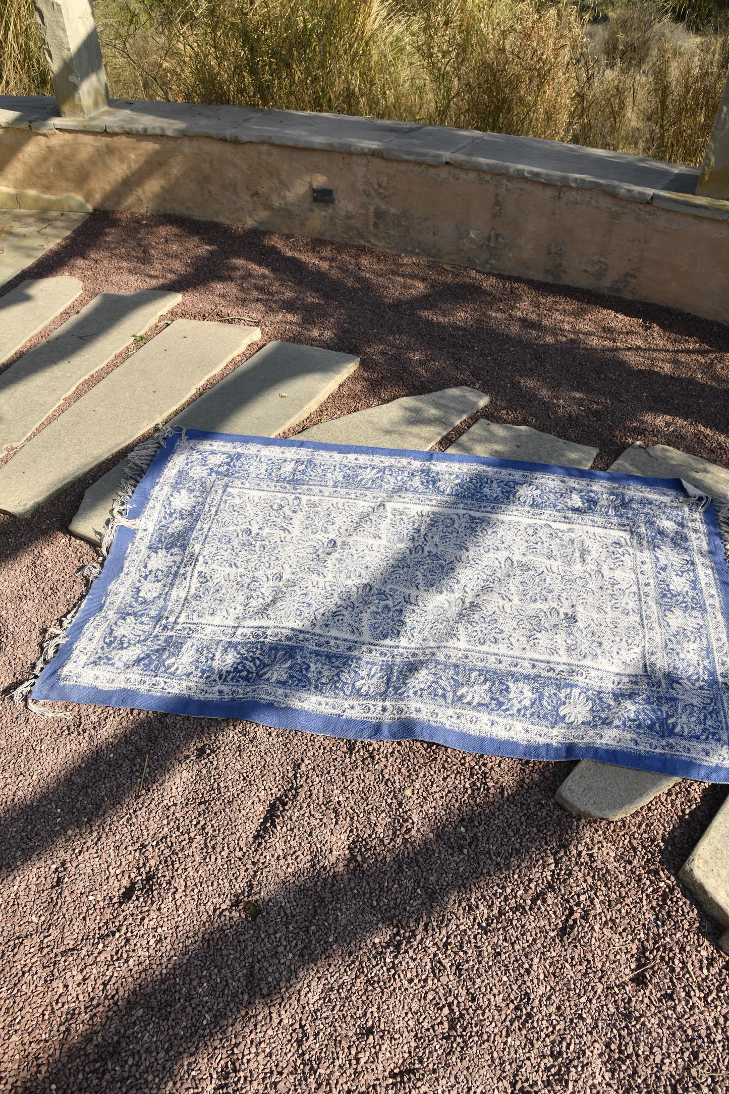 The Indigo Mosaic Rug